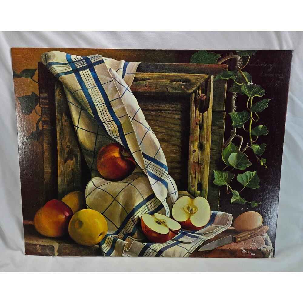 Lodewijk Bruckman "My Dutch Heritage" Still Life Lithography 16" x 20" 1960s